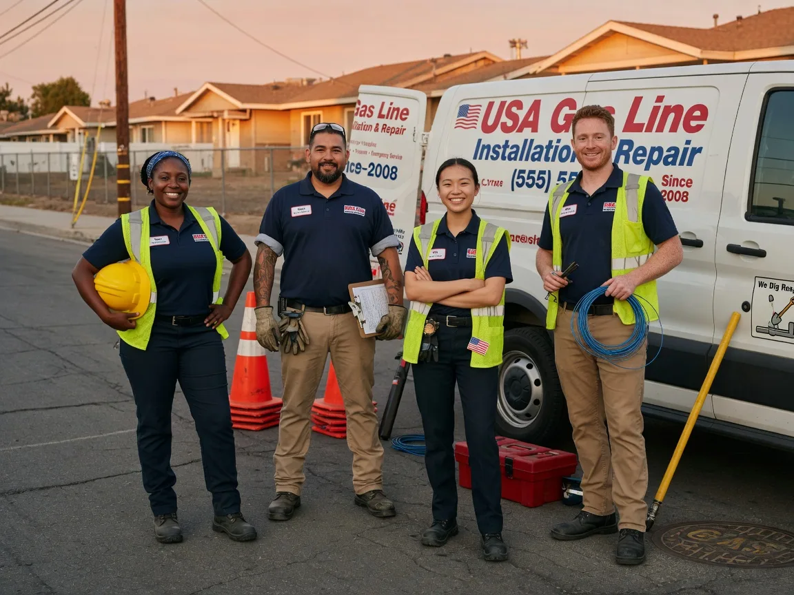 Gas Line Installation company in Tranquillity, CA